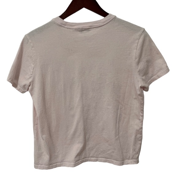 Wildfox Women’s Casual Pink Cotton Tee W/ Strawberry Graphic Print - Picture 2 of 6